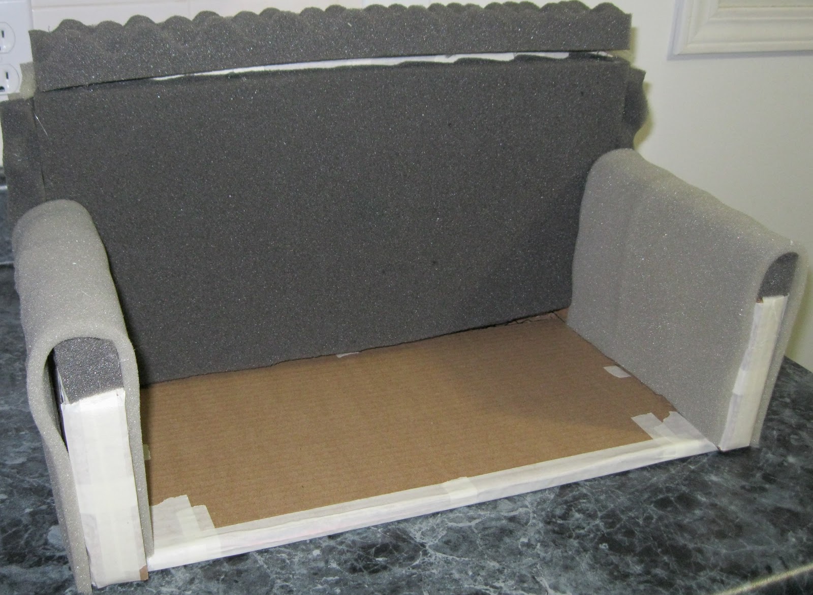 Stick This DIY Toddler Couch