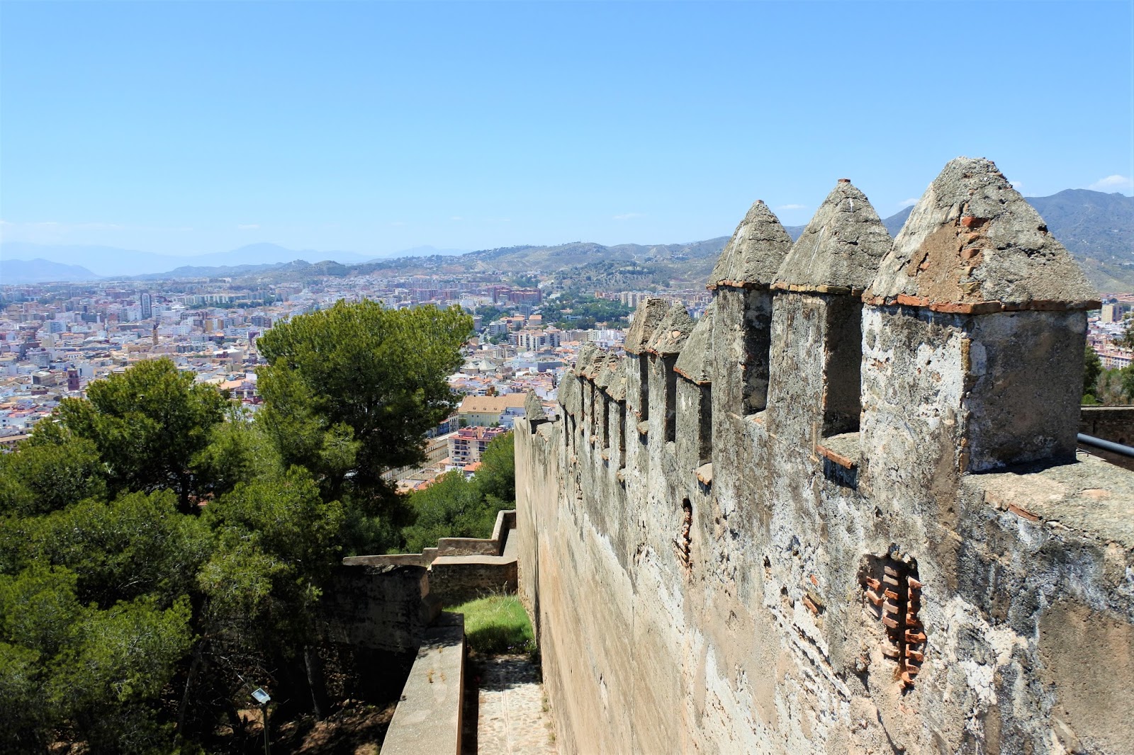 Alcazaba de Málaga & Gibralfaro Castle | Málaga - Sanja's Burgundy Blog