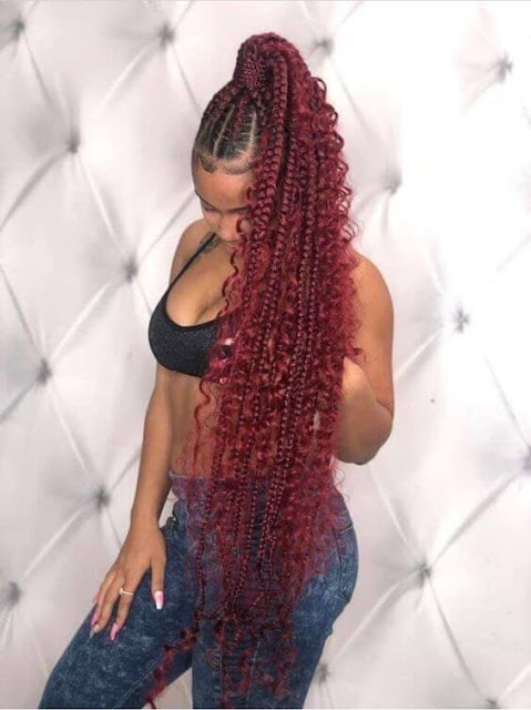 49 Amazing Cornrow Braids For Women That Attract Beauty Braided hair is extremely flexible for styling 49 Amazing Cornrow Braids For Women That Attract Beauty