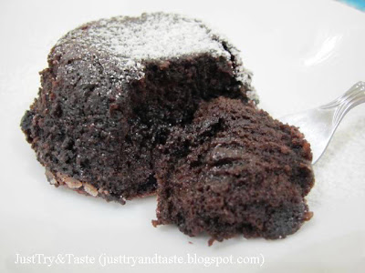 Resep Molten Chocolate Cake JTT