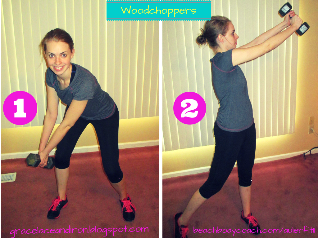 Grace, Lace, and Iron: Strength Training 101: Woodchoppers