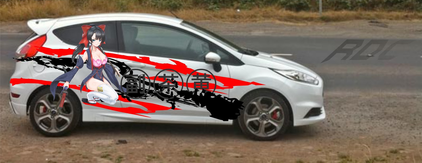 Gambar Cutting Sticker Mobil Etios Valco Duniaotto