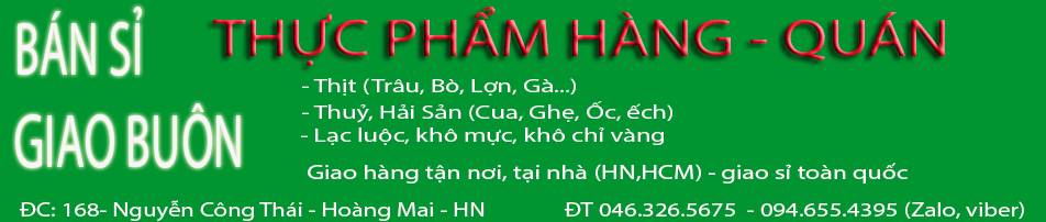 Giao Sỉ Thực phẩm Hàng Quán 