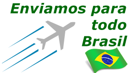 Enviamos para todo o Brasil