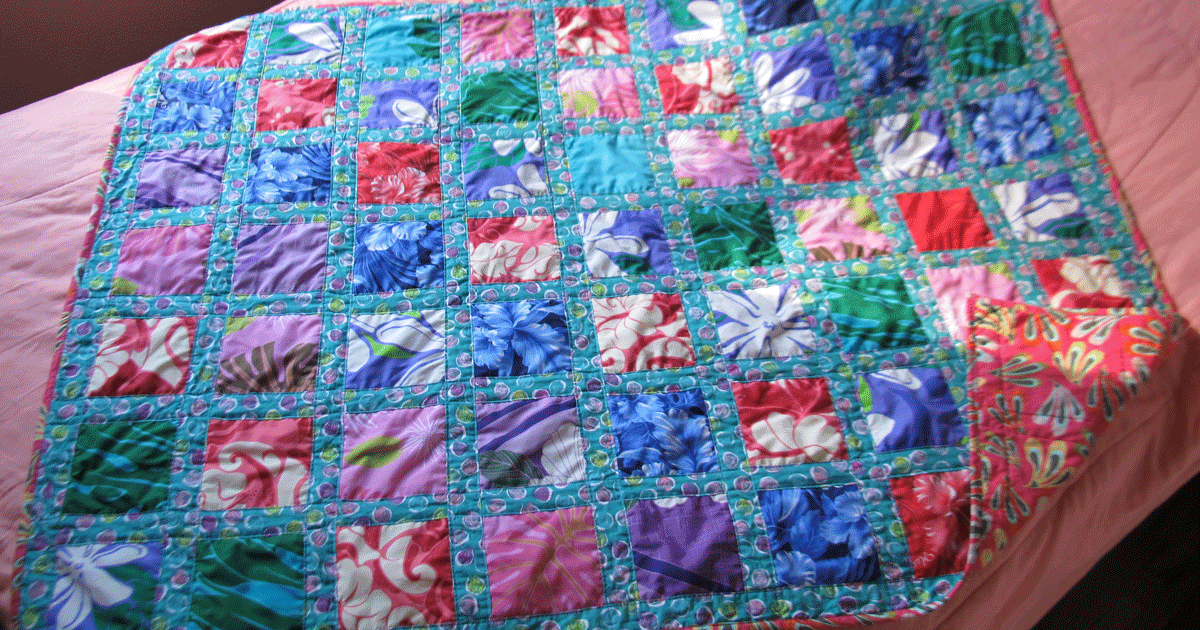Hawaiian Baby Quilt