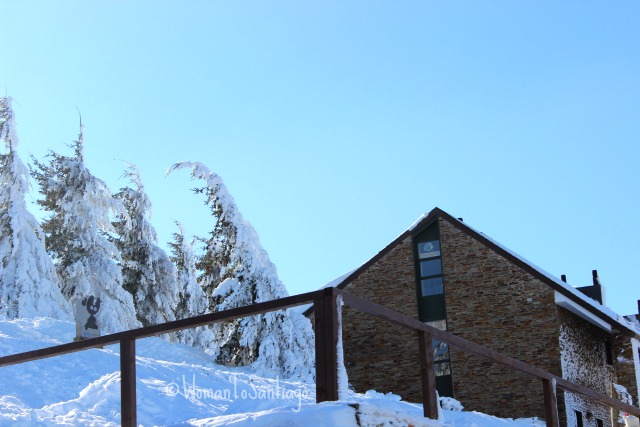 foto del albergue del cebreiro