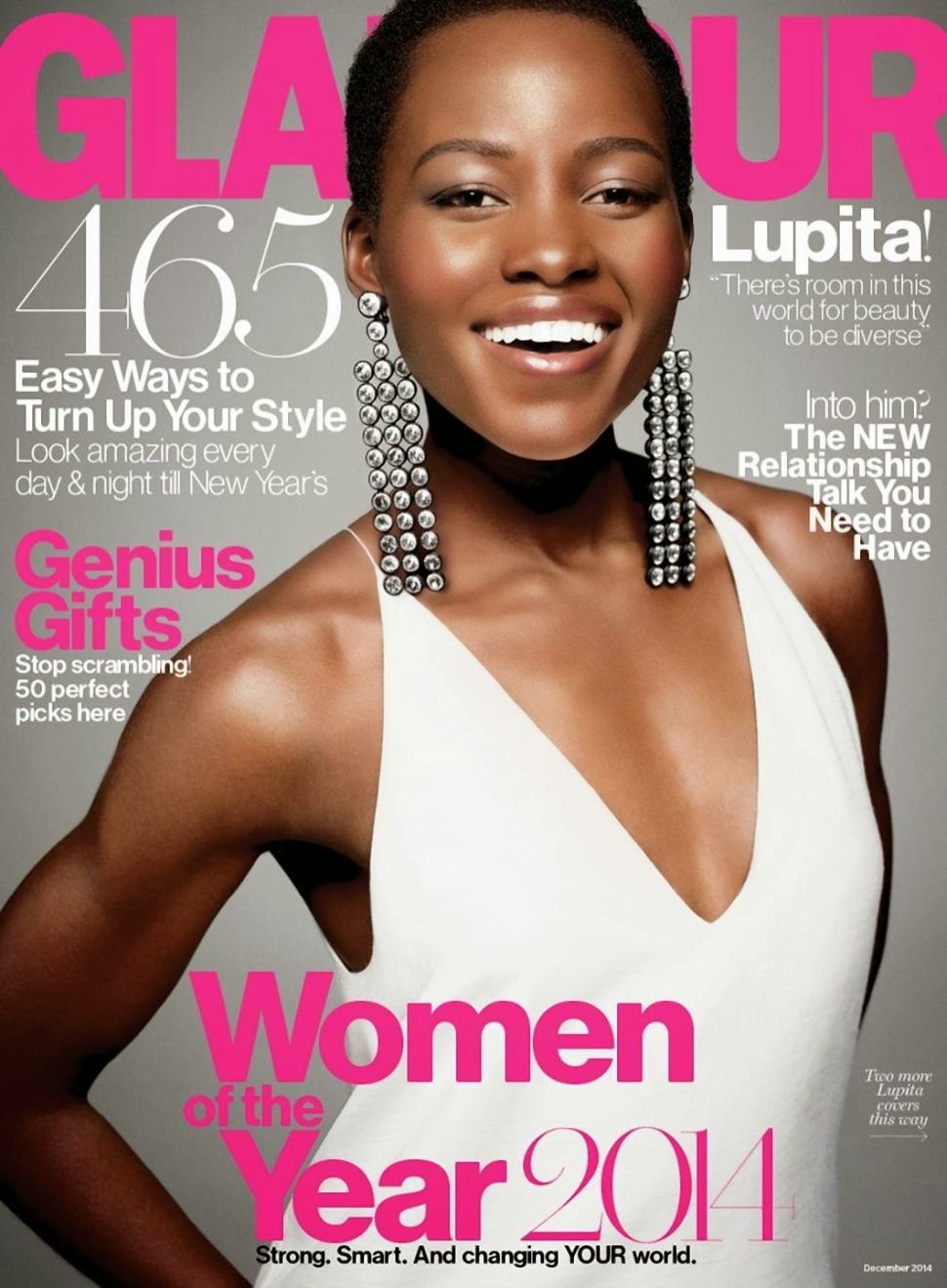 Lupita Nyong'o graces Glamour Magazine December edition!