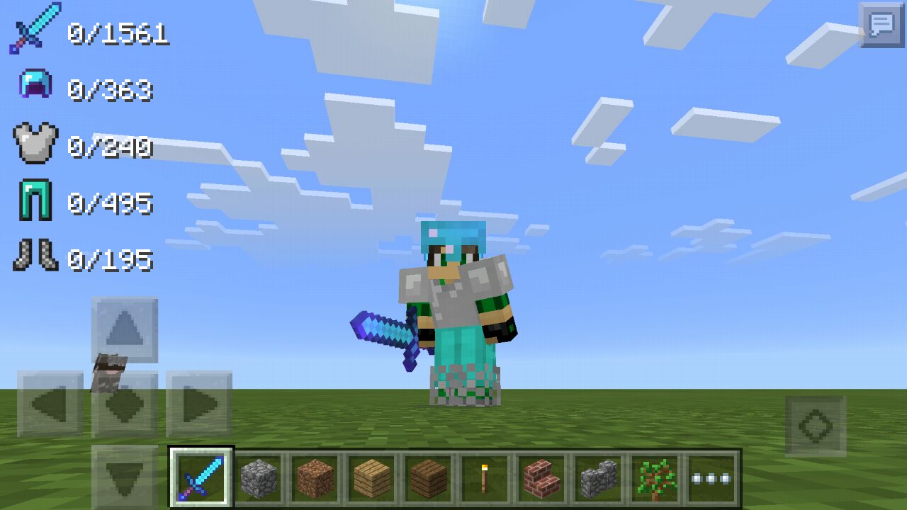 [MOD] Armor Status Minecraft PE 0.14.1 Pocket MCPE