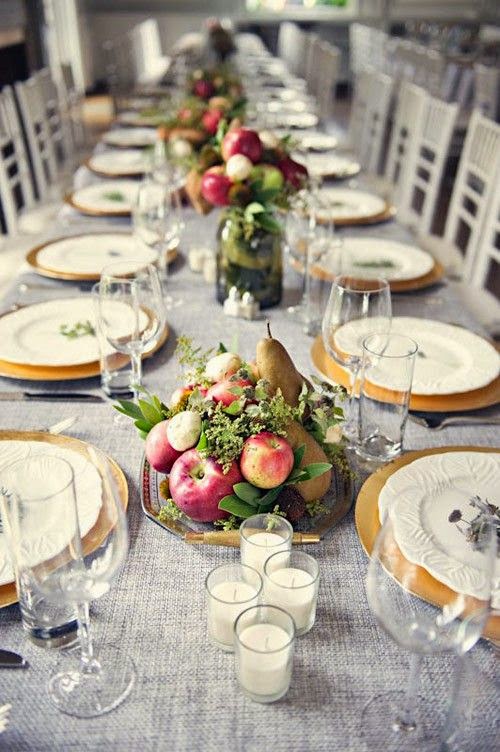 ▷ centros de mesa para bodas frutas [2022]