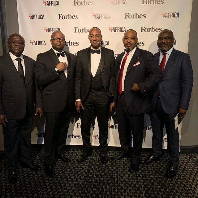 Aiteo staff dazzled in New York when their boss picks Forbes awards (pictures)