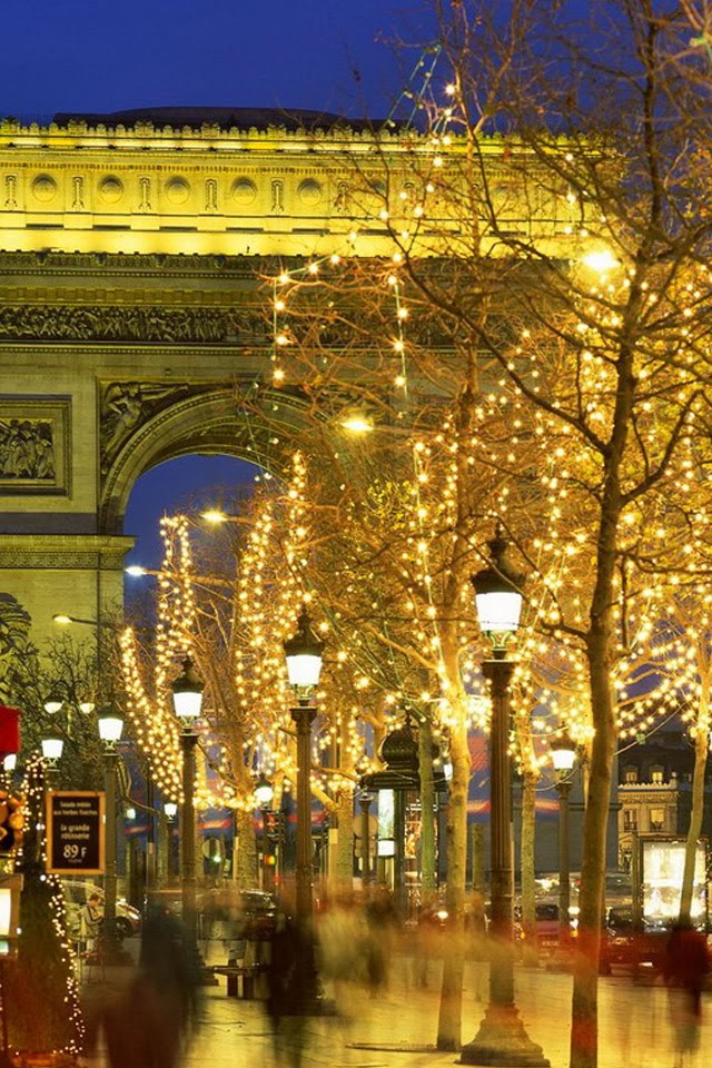 Paisley Curtain: Christmas in Paris