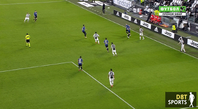 더글라스 코스타 개쩌는 전진 ㄷㄷㄷㄷ 이과인 선제골.GIF