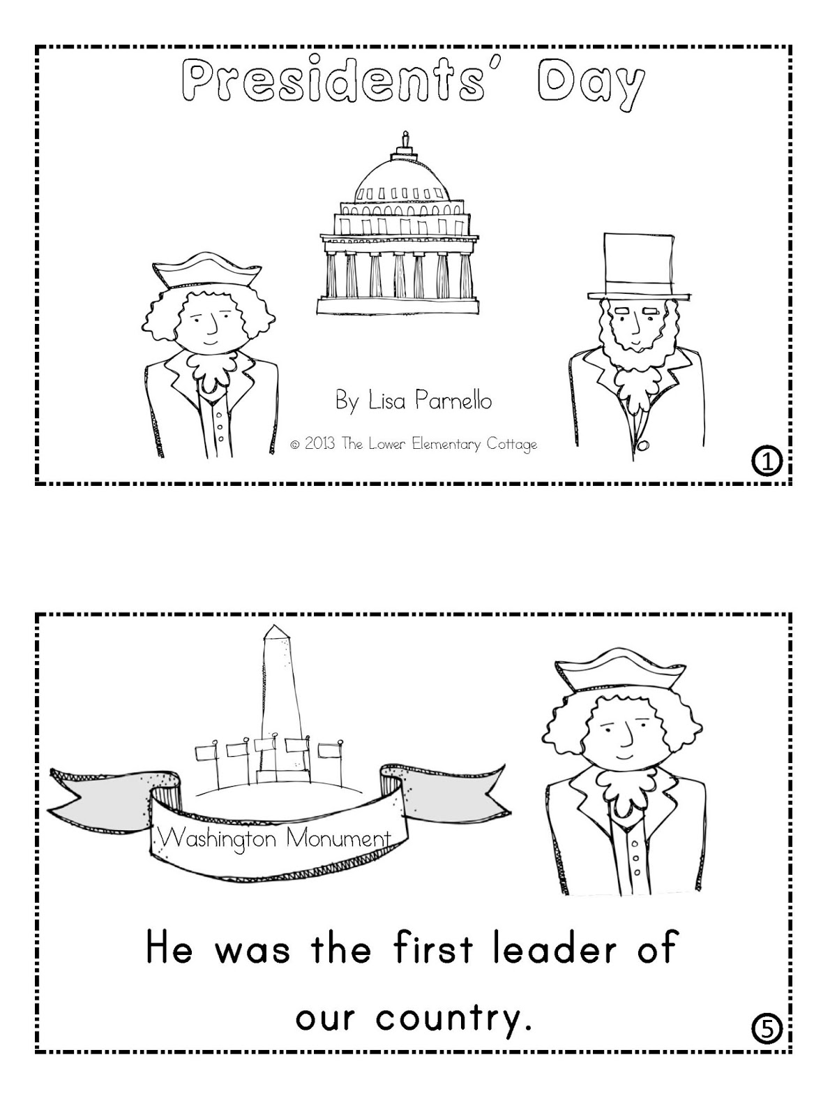 the-lower-elementary-cottage-presidents-day-emergent-reader-freebie