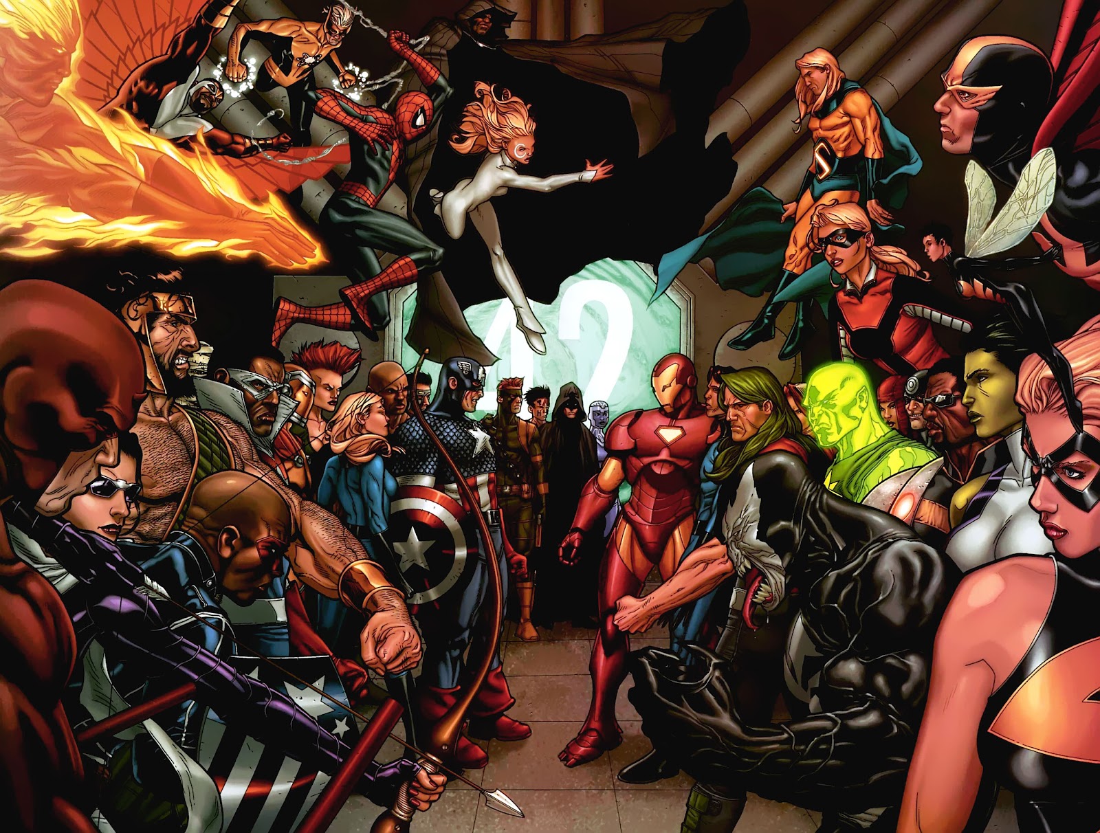 Pluma y Papel: Reseña: Civil War (Marvel Deluxe), de Mark Millar y ...