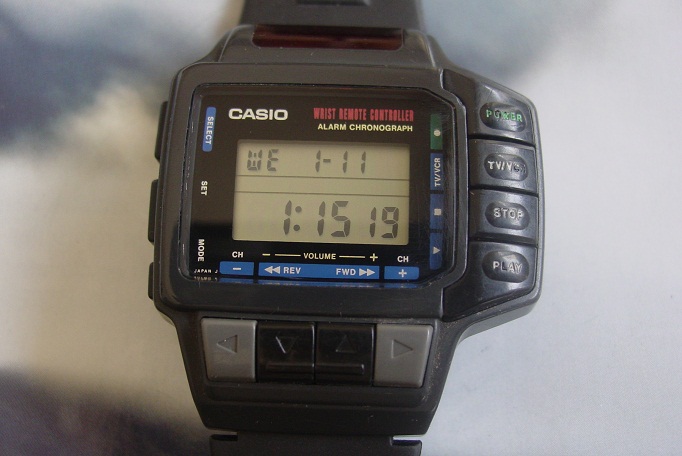 casio wrist remote controller watch