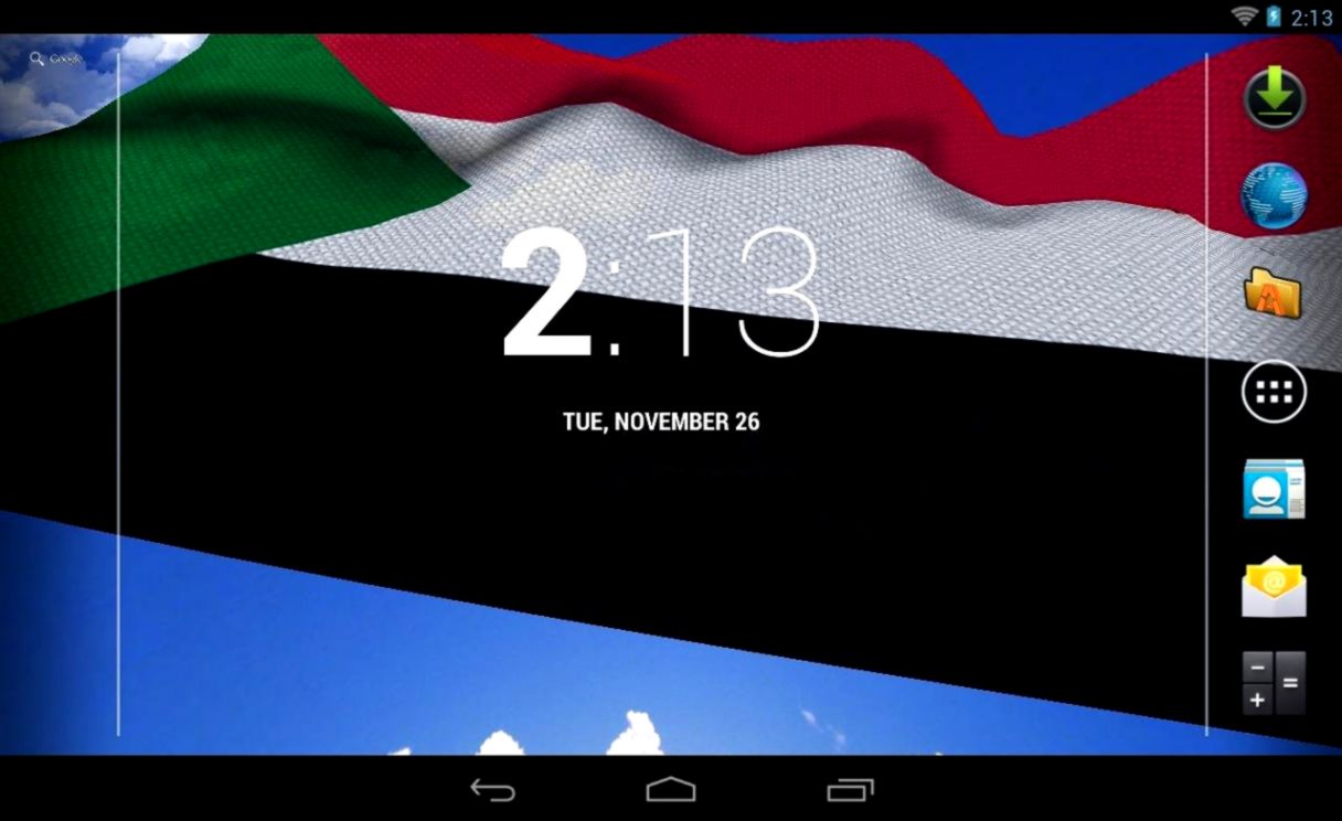 3D Sudan Flag Live Wallpaper   Android Apps and Tests   AndroidPIT