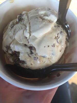 Scoop of Coava Coffee & Cloudforest Craque from Salt and Straw in Portland, Oregon