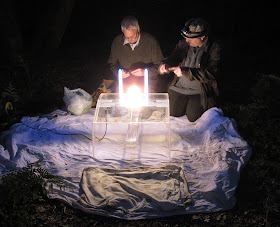 Kent Butterfly Conservation mothing event at Oldbury Hill, 10 June 2012.