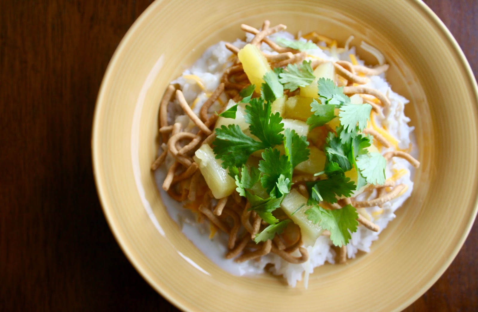 Creamy Coconut Hawaiian Haystacks