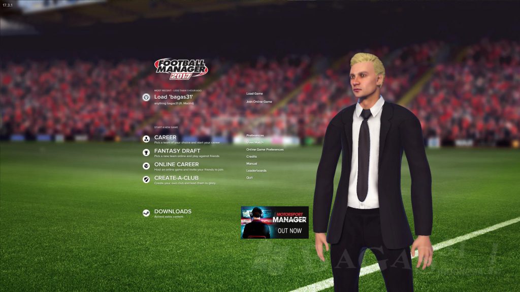 Bagas31 Software Football Manager 2017 Full Version