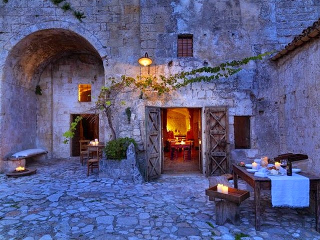 La Grotta della Civita - the Italian hotel built inside abandoned medieval grottos photo