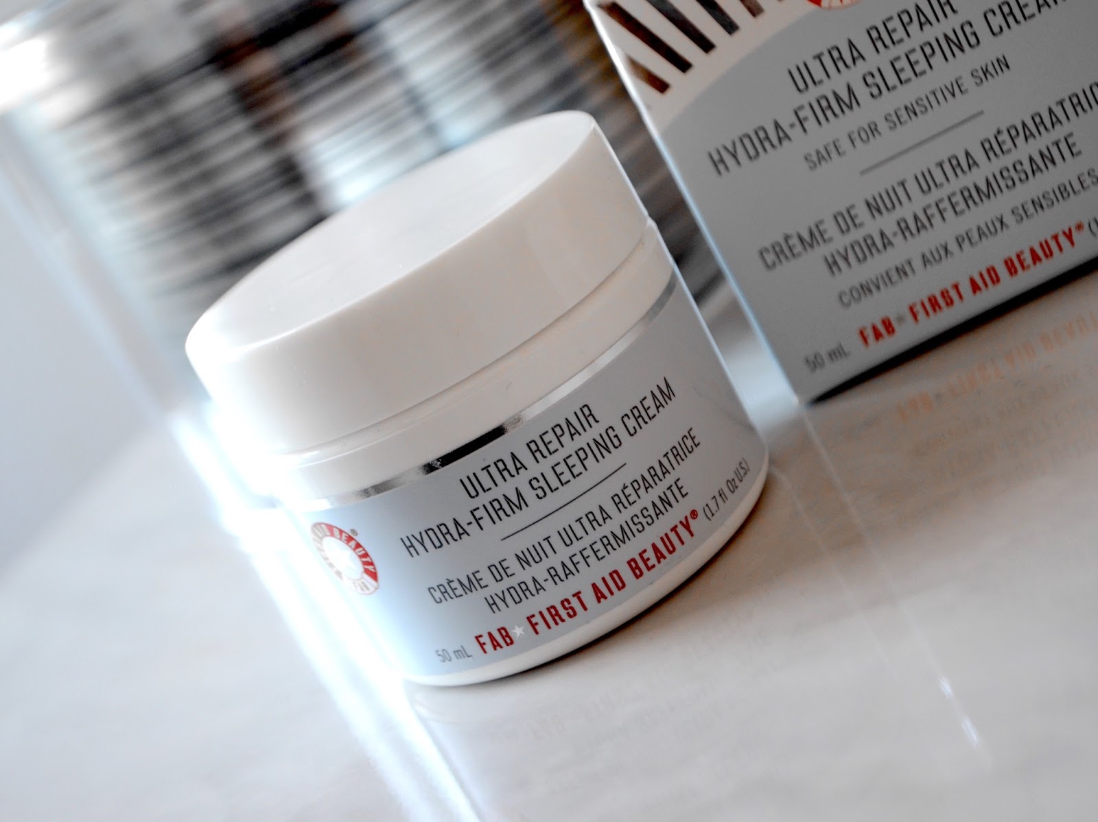 Skincare Edit First Aid Beauty Ultra Repair HydraFirm Sleeping Cream