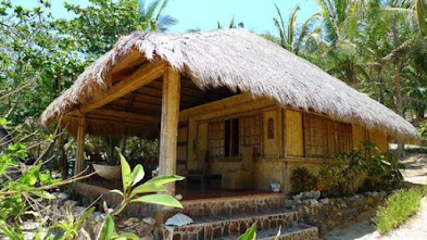gambar Rumah bambu jaman dulu