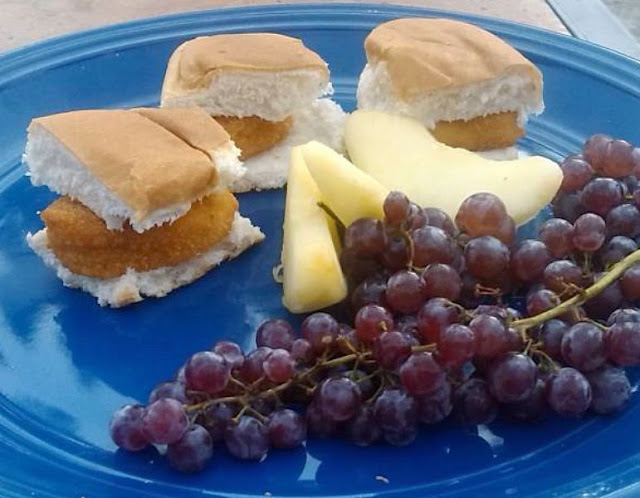 Make Easy Chicken Sliders with Nuggets