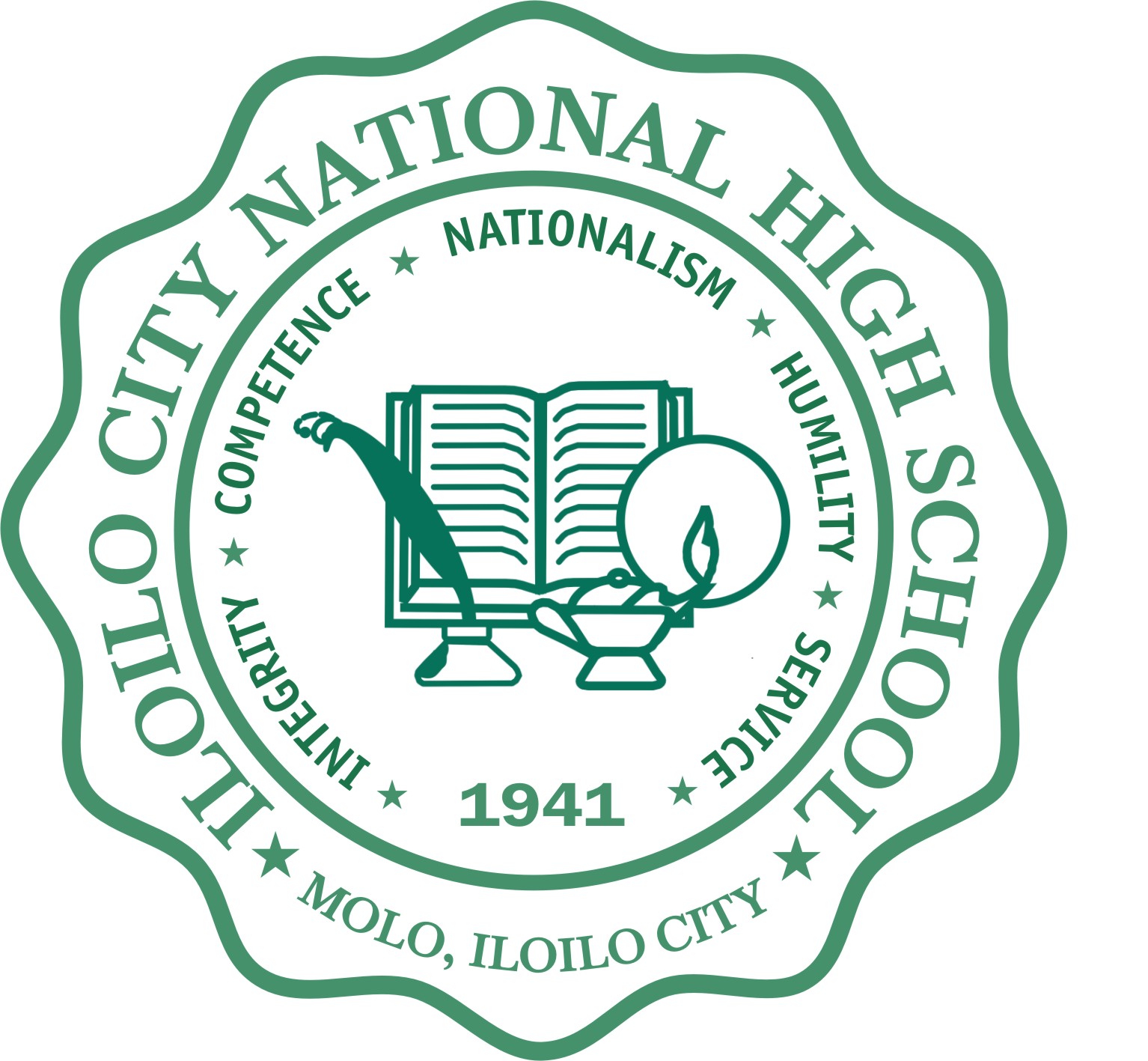PHILIPPINE SCHOOL LOGO ILOILO CITY NATIONAL HIGH SCHOOL LOGO philippine-school-logo-iloilo-city-national-high-school-logo