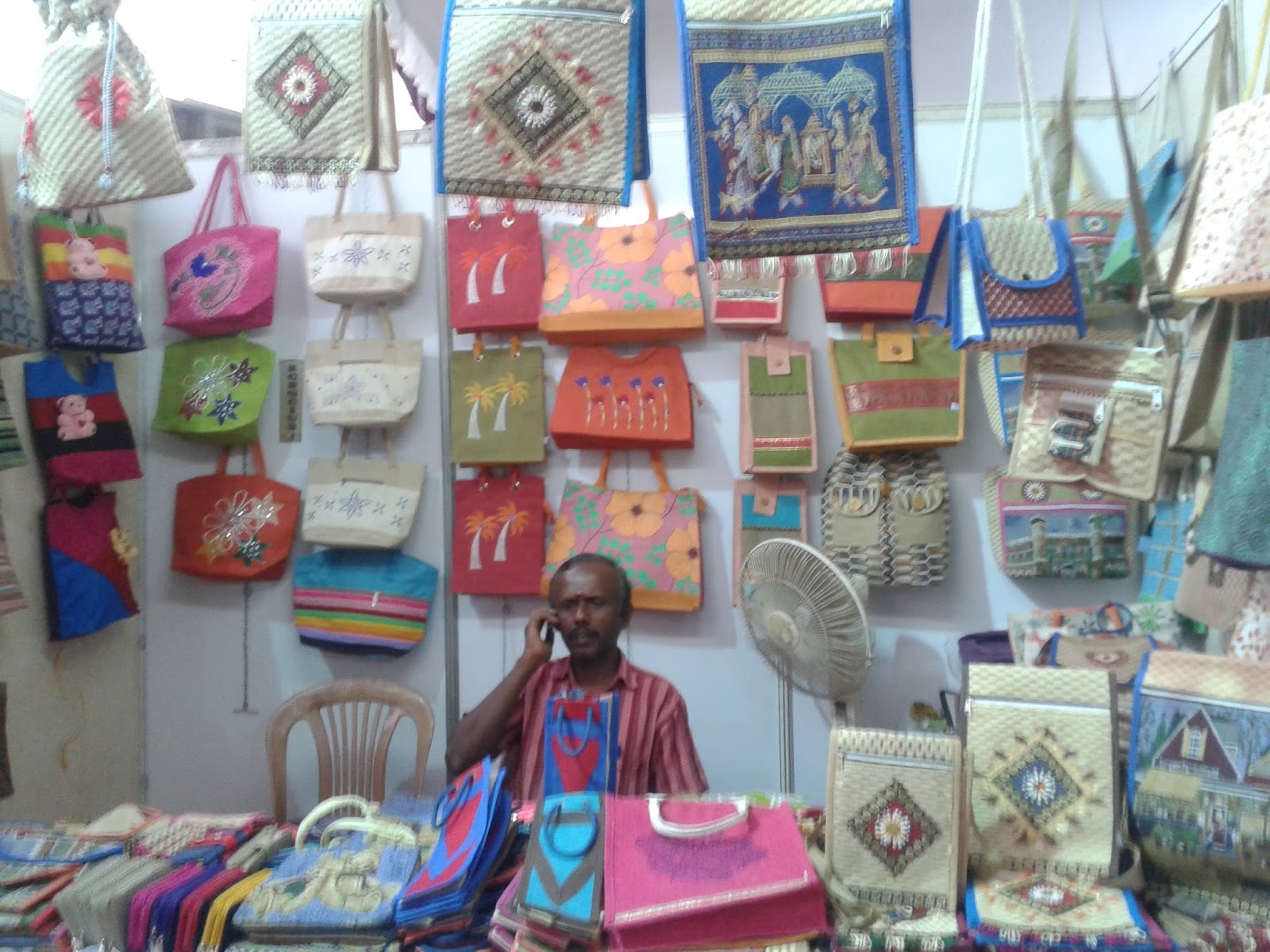 Indian handicrafts mela, trivandrum, kerala, india