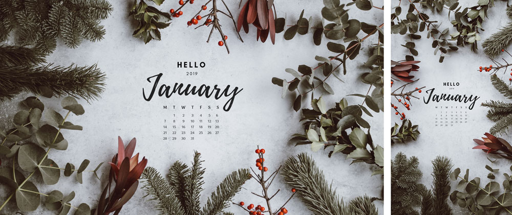 January Free Wallpapers Download