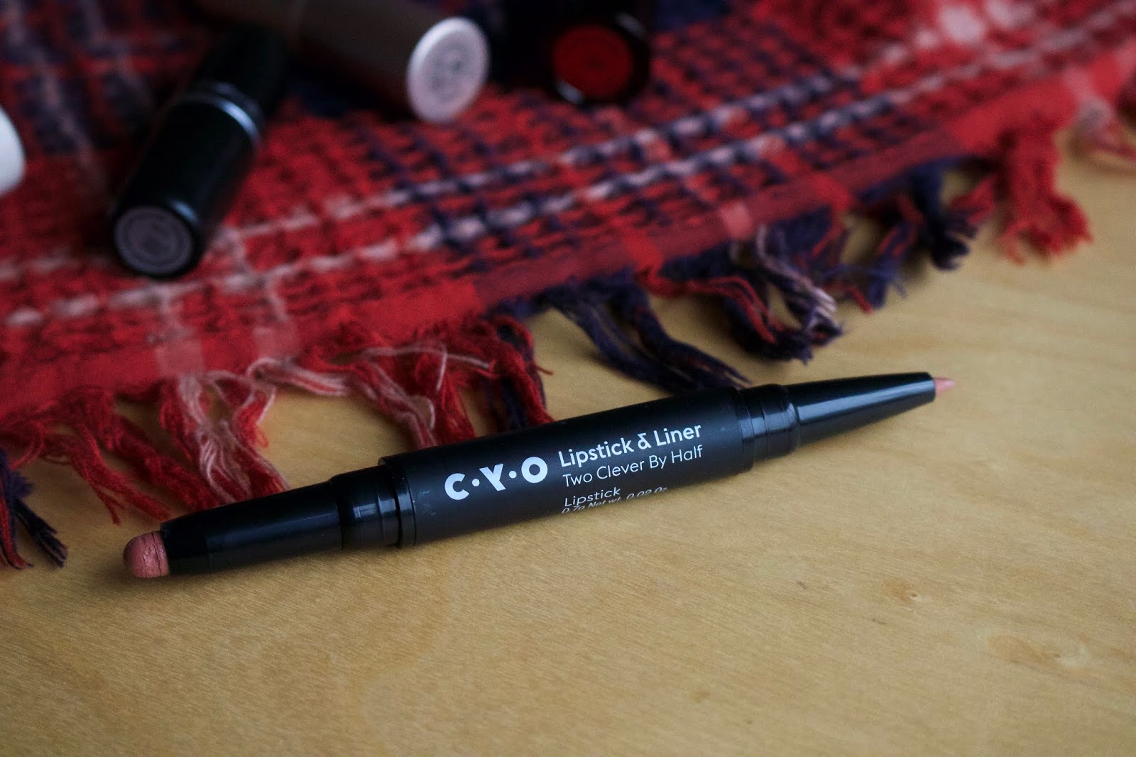 CYO TWO CLEVER BY HALF LIPSTICK AND LINER IN RAINMAKER