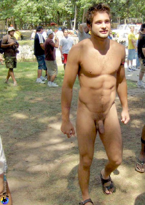 Naked Man Public 8