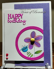 Diecut Divas Jane Doodles Doodle Bloom