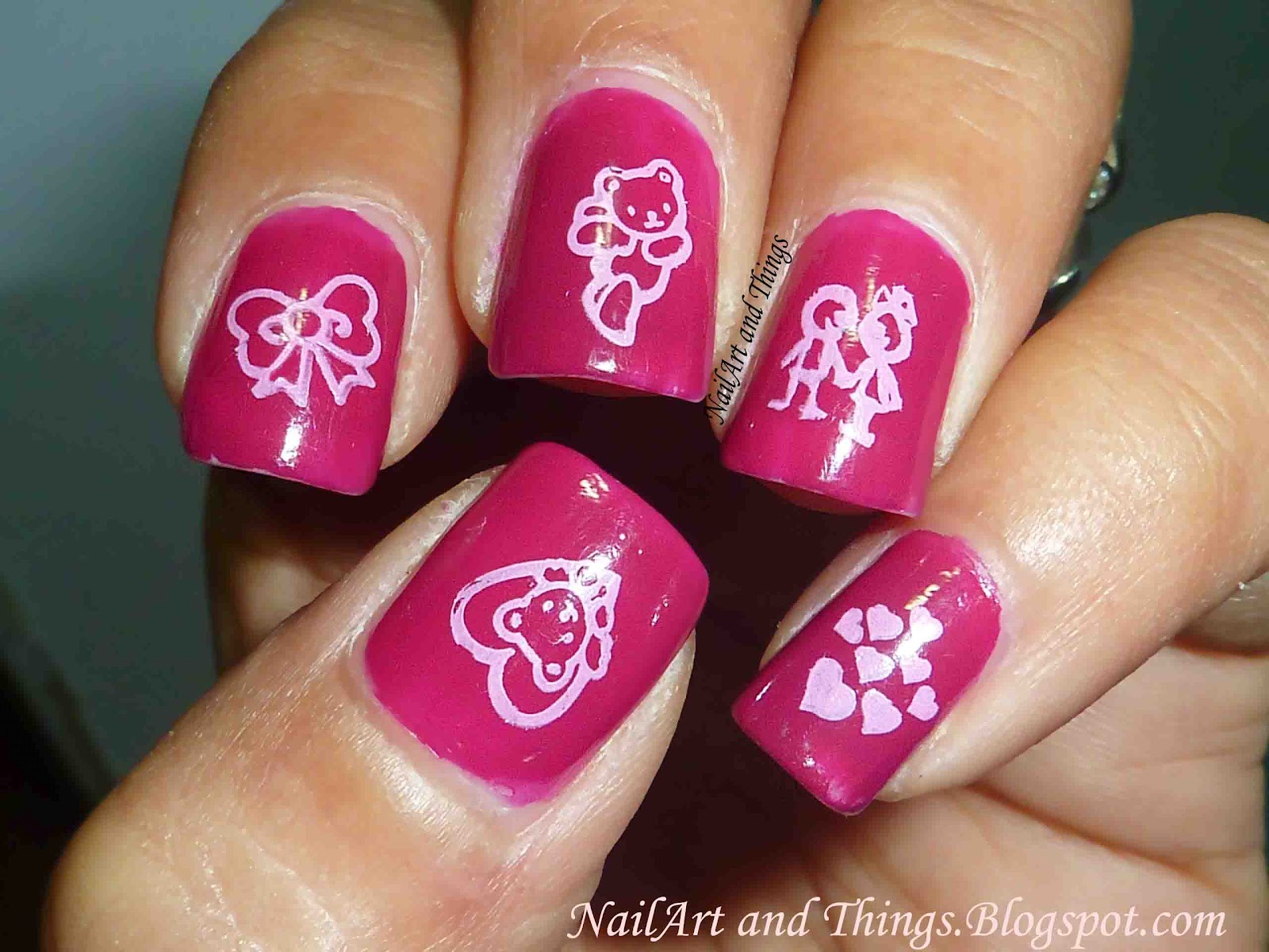 easy cute nail art design dots