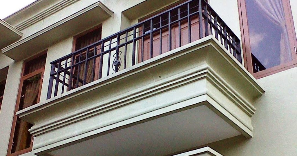 Model Balkon Rumah Lantai 2  Yang Elegan Dan Menawan