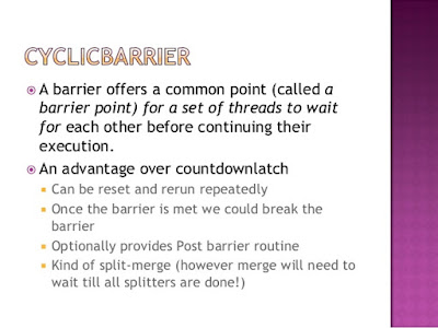 Java CyclicBarrier Example