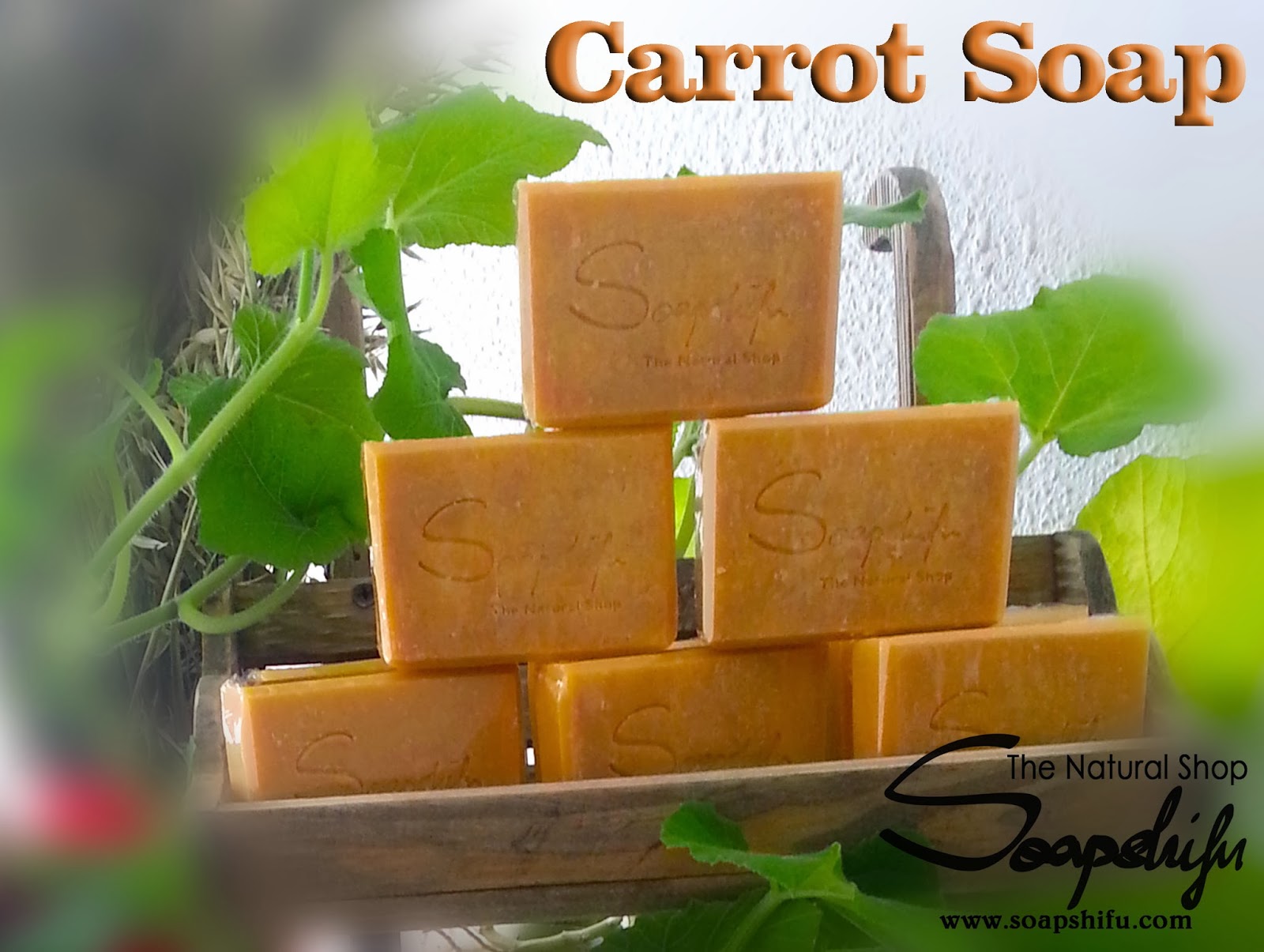Soapshifu The Nature Shop for Skin Carrot Soap