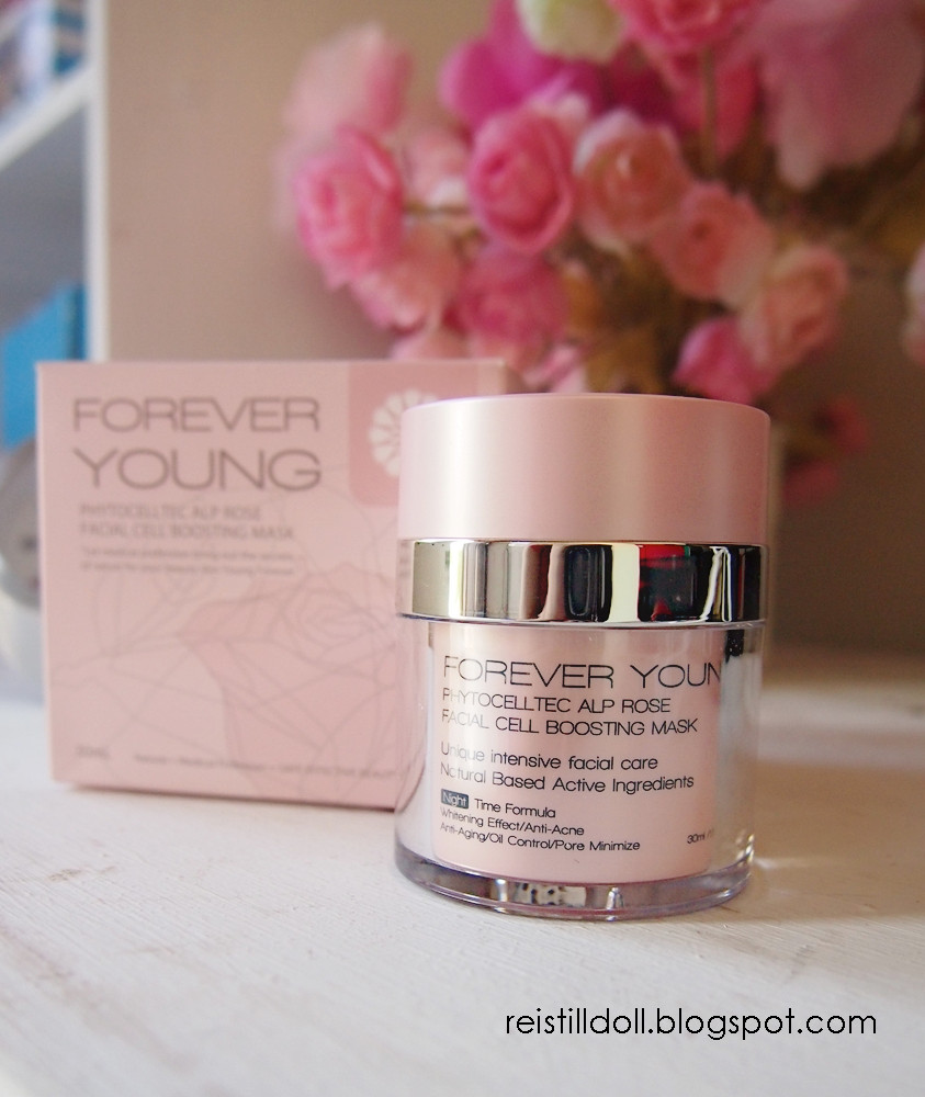 Download Forever Young Facial Boosting Mask New Packaging Review Kemasan Baru Vina Jihan Fahera PSD Mockup Templates