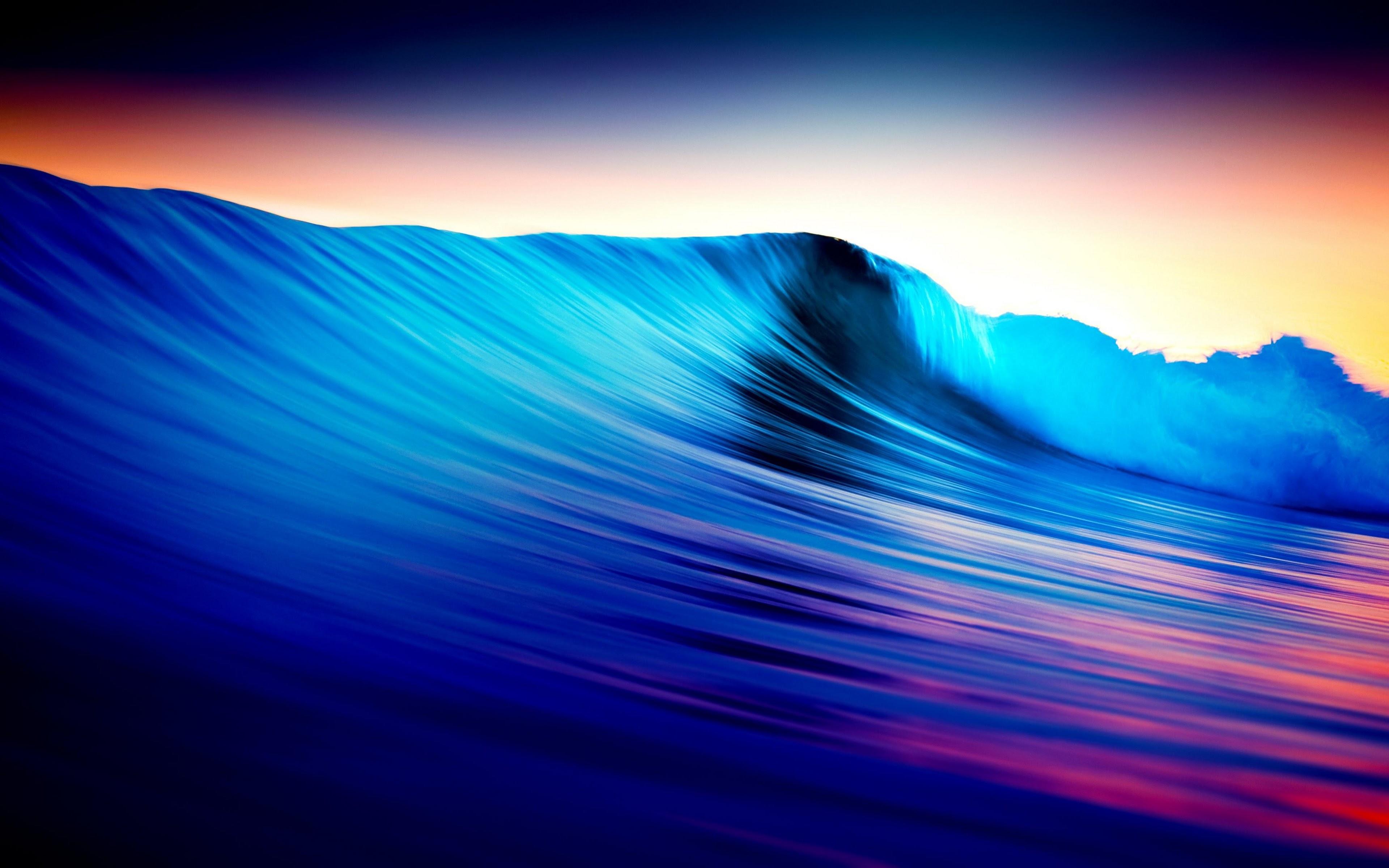 Обои 16 10. Абстракция волны. Цветные волны. Морская волна. Фон волны.
