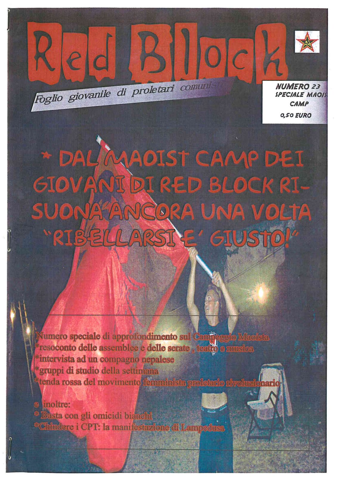ARCHIVIO - ULTIMO NUMERO DI RED BLOCK IN PDF