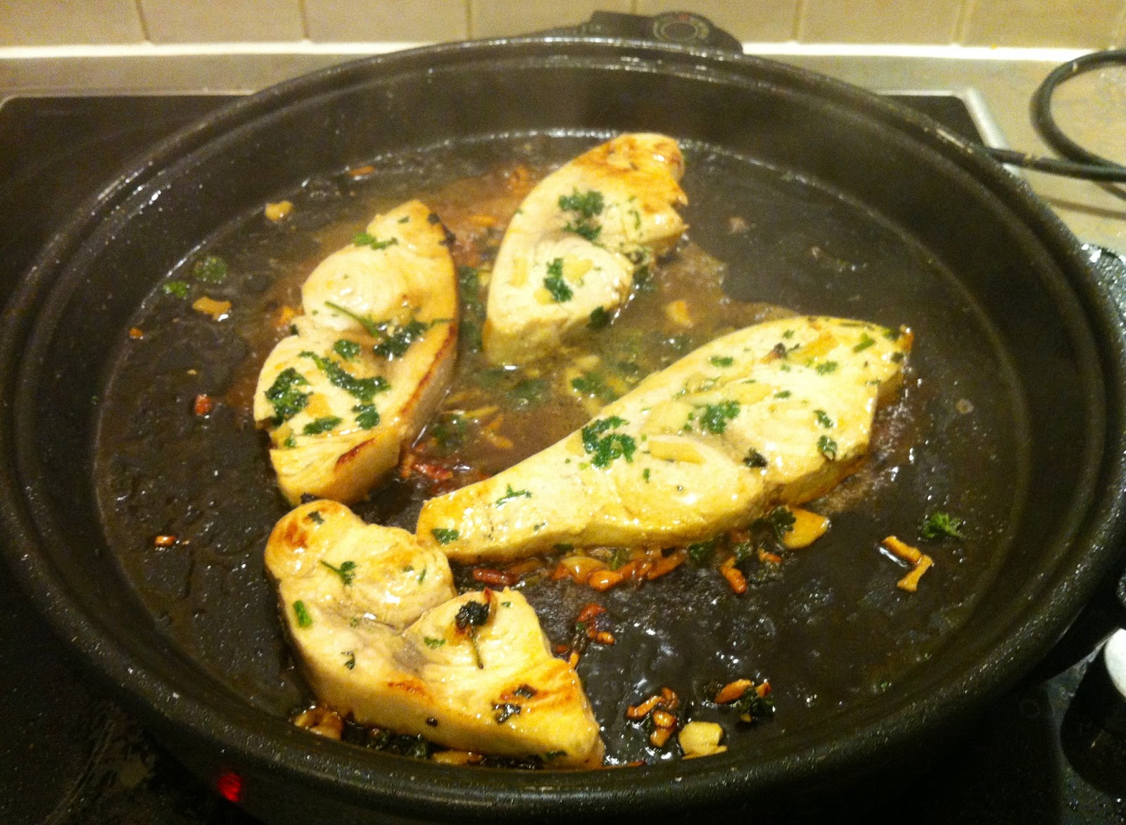 Don Victor's Homemade Spanish Cuisine 25 SWORDFISH LOIN STEAK AND