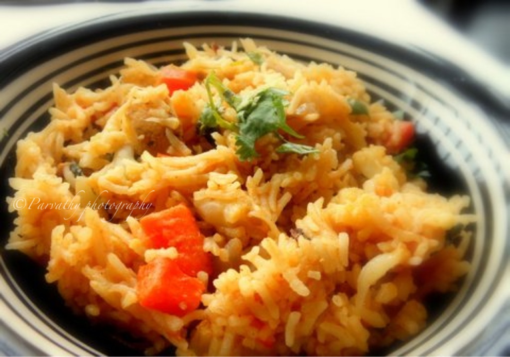Paru's Kitchen: Vegetable Biryani Recipe