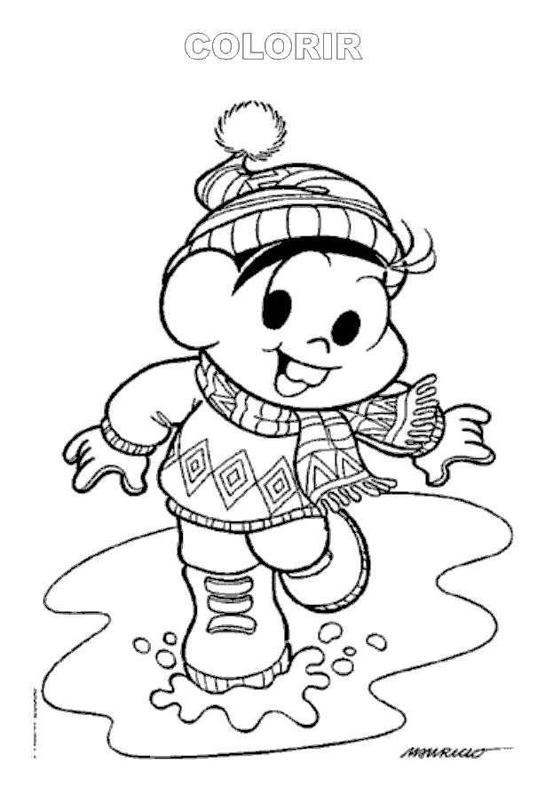 Imagens De Inverno Para Colorir