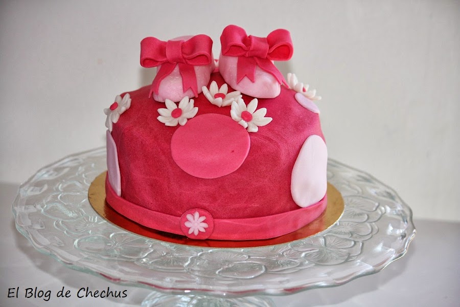 Tarta peucos bebe, El blog de Chechus, Chechus cupcakes