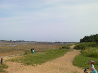 hayling island seen from reclaimed land common eastern road portsmouth