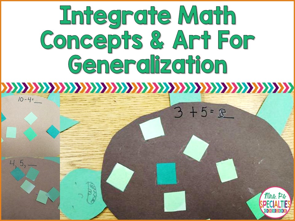 Integrate Math Concepts & Art For Generalization · Mrs. P's Specialties