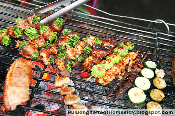 eat grilled pork in pu luong nature reserve eat grilled pork in pu luong nature reserve