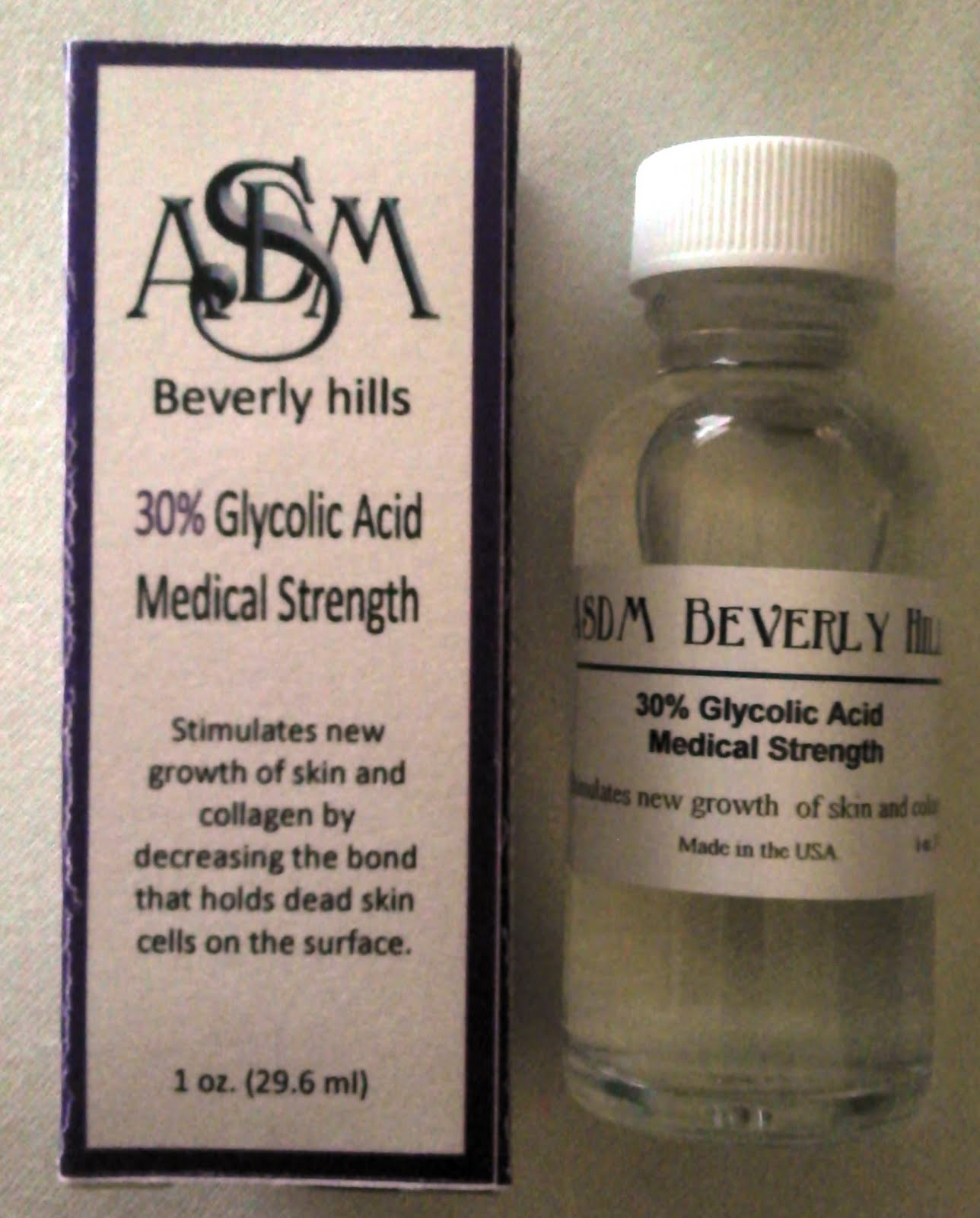 Katie's Way Skin Care Body Glycolic Acid Peel