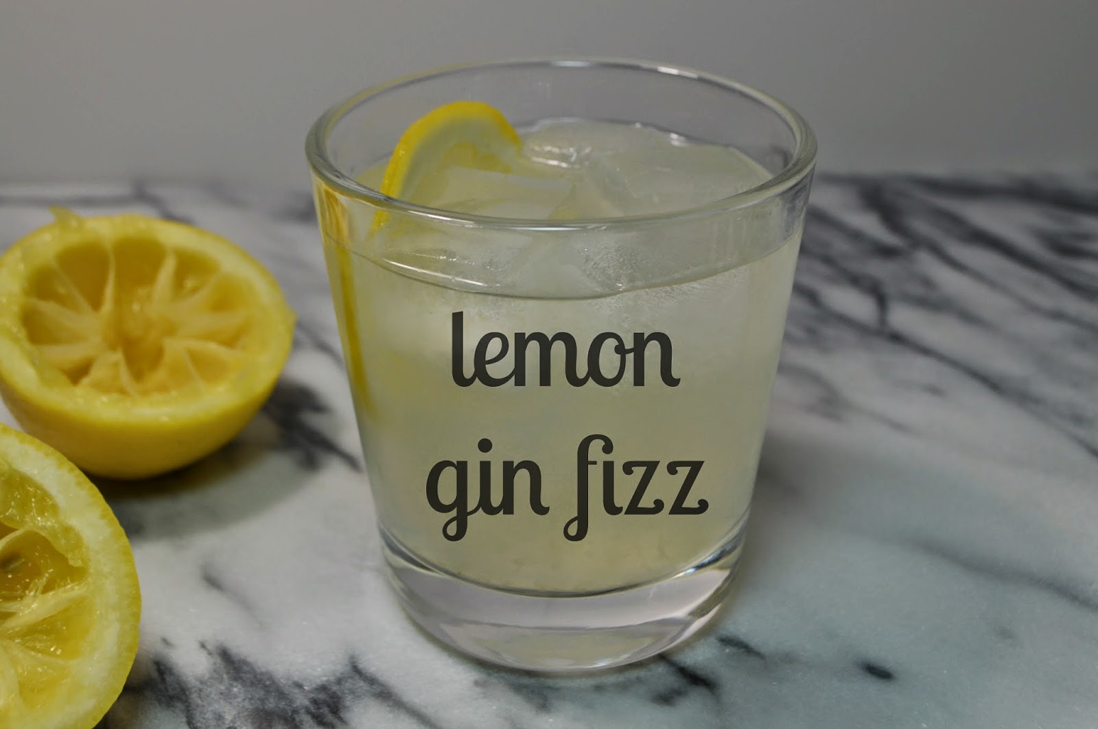 marvelous things lemon gin fizz